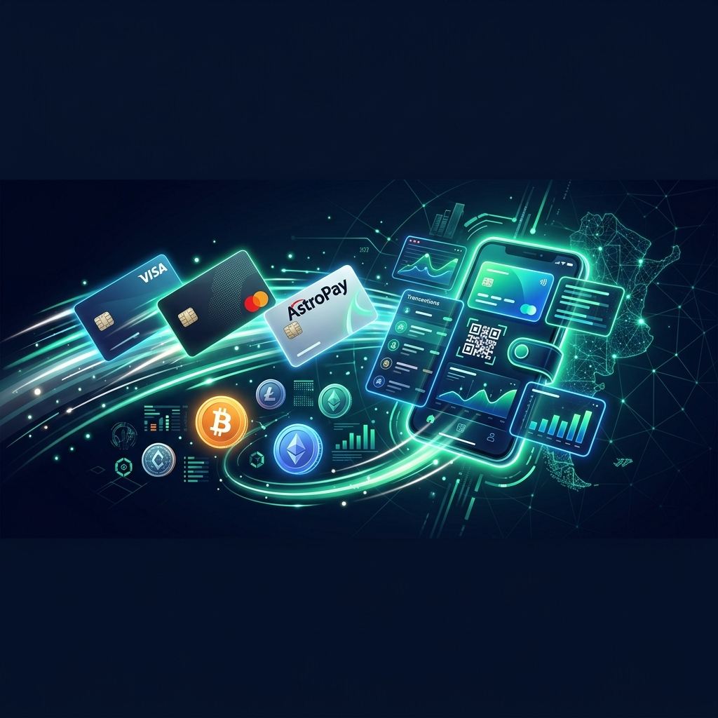 Métodos de pago Granawin Argentina - Mercado Pago, AstroPay, criptomonedas